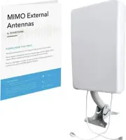 Waveform 2x2 MIMO Panel Antenna | 4G and 5G Compatible Modem, Router, Gateway