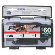 Dremel MM389 5-Piece Black Oscillating Tool Cutting Blade Assortment Kit