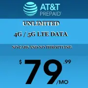 UNLIMITED LTE 4G 5G HOTSPOT Data & SIM Kit - $79.99 a Month NO CONTRACT!