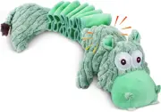 Large Squeaky Dog Toys and Interactive Dog Tug-Of-War Toy, Tough Plush Dog Toy,