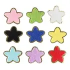 9Pieces Star Iron on Patches Embroidery Applique Sew On Patches for Clothing