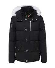 Moose Knuckles Q3 Hooded Jacket S,L,M Black