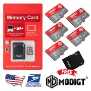 SanDisk/SAMSUNG/MODIGT Memory microSD Card 32GB 64GB 128GB 256GB A1 U1 Genuine