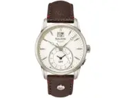 Damenuhr Glashütte BRUNO SÖHNLE Atrium Lady GMT 10 BAR wasserdicht 17-13154-241