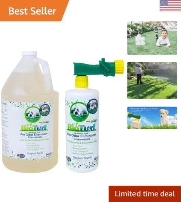 BioTurf BioS+ Artificial Turf Pet Odor Eliminator Concentrate Value Pack; Org...