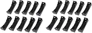 Binxind 20X Black Open Battery Holder Case Box for 3.7V 18650 Battery