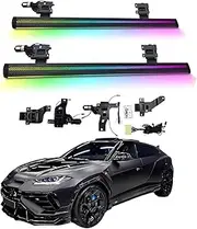 BJOHQ Electric Running Boards Compatible for Lamborghini Urus 2020-2025 with Light, SUV, Off-Road & Pickup Trucks - Retractable Truck Steps & Nerf Bars
