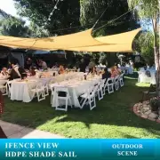 Ifenceview Beige 5'x5'-5'x24' Rectangle Sun Shade Sail Patio Pool Canopy Awning