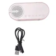 Portable Bluetooth Speaker with Digital Clock with Colorful Night Light6372