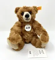 Steiff Rocco Teddy Bear 9.8" Plush Toy Animal 5 way jointed 013034 - Cute!