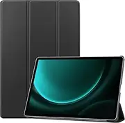 Smart Case for Samsung Galaxy Tab S10 FE/ S9 FE 5G 10.9 Inch/Tab S9 11 Inch, Ratesell Lightweight Trifold Stand Smart Case Cover with Auto Wake/Sleep Black