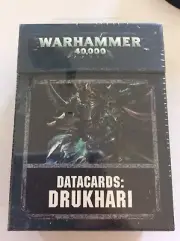WarHammer 40,000 Datacards: Drukhari GW