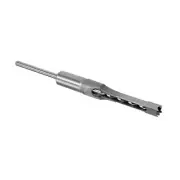 Square Hole Drill Bit 3/8"x8.3" Carbon Steel Square Eye Chisel Auger w Case