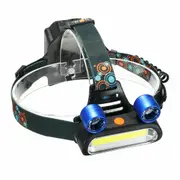 500LM T6 COB LED Headlamp Outdoor Bike Hiking Camping Flashlight Emergency Lantern