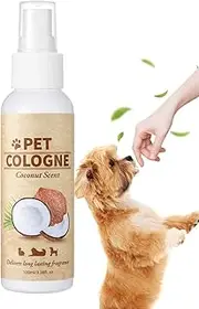 Pet Perfume for Dogs,100ml Kitten Deodorizing Spray | Long Lasting Puppy Cologne, Kitten Odor Eliminating Perfume for Indoor Outdoor Use