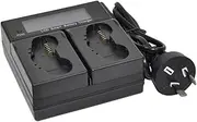 BTBAI EN-EL4 Battery Charger AC Wall Dual for EN-EL4a EN-EL4e MH-21 MH-22 D2H D2Hs D2X D2Xs D3 D3S F6 Camera u1a