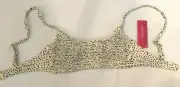 Xhilaration Junior Small Bikini Bralette Top Only Beige New with Tags