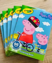 Crayola Peppa Pig Coloring Book-96 pages