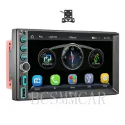 Car Stereo MP5 Player For Carplay Touch Screen Bluetooth FM Radio USB W/Camera (for: Audi)