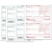 Tops W-2 Tax Form, Four-Part Carbonless, 50 Forms/Pack (TOP22990)
