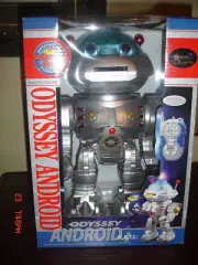 ODYSSEY ANDROID ROBOT INFRARED RAY TOY MIB NRFB 11.5"