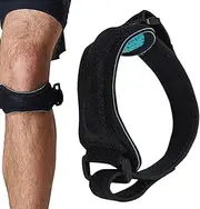 Knee Brace Patella Stabilizer,Knee Strap Patella Tendon Support | Adjustable, Breathable, Stabilizing Brace, Sports Protector for Youth Women Men Basketball Soccer