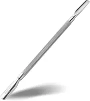 Rui Smiths Professional Double Ended Hypoallergenic Stainless Steel Metal Pusher (Cuticle Pusher) - Style No. 107