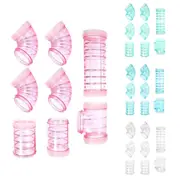 8X Hamster Cage Tunnel Squirrel Guinea Pig Hedgehog Small Animals Tube Toy