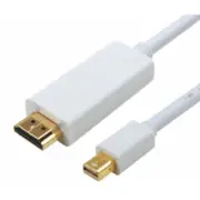 [AT-MINIDPHDMI-5] Mini DisplayPort DP to HDMI Cable 5m Male to 19 pins Male Gold Plated