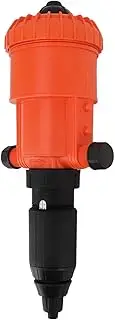 Adjustable Fertilizer Injector G3/4 Dosing Pump Driven by Male Thread Water for Rabbits, Chickens and Another Cattle Base, Easy to Use (1 to 5%)