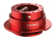 NRG Steering Wheel Quick Release - Gen 2.5 - Red Body w/ Red Ring