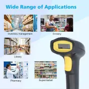 Barcode Scanner 1D 2D USB Wired Handheld Bar Code Scanner Reader For Store