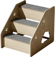 Dog Steps Stairs - Non-Slip Pet Stairs | Dog Ramp Stairs | Portable Dog Stairs Steps | Sturdy Dog Couch Stairs | Steps | Wooden Dog Steps Stairs for Old Dogs Small Dogs, Pets