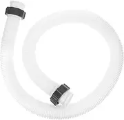 Yardenfun Pool Hose Adapter Replacement Hose Pool Hose Pool Replacement Hose Pump Hose Outdoor Pools Hose Accessory Pool Outdoor Swimming Pool Accessories Pool Outdoor Pe White