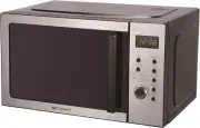 MW9005SS Compact Countertop Microwave Oven with Button Control, LED Display, 900