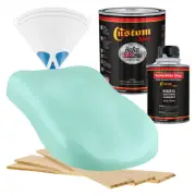 HOT ROD FLATZ Light Aqua Quart Kit URETHANE Flat Auto Car Paint Kit
