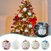 Lace Foam Christmas Powdered Hanging Charm Christmas Decorations Christmas