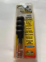 Woods Wise Call Masters WW075 ALL IN ONE Super Squirrel call Gray and Fox Squirr