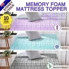 Memory Foam Mattress Topper 7 Zone 5CM King/Queen/Double/Single Matress Pad Mat