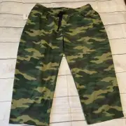 Sonoma Mens Micro Fleece Pajama Pants Size 4XB Camouflage