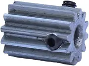 Brushless Motor Pinion Motor Gear,Step Miter 2pcs 1M 10T Spur Gear 4mm 5mm Bore Mini Motor Gear 1 Module 10 Teeth Low Carbon Steel Metal Gear for Motor spur Bevel(4 Mm)