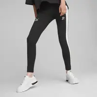 在飛比找Yahoo奇摩購物中心優惠-PUMA 長褲 LEGGINGS 黑 棉褲 貼身 褲子 53