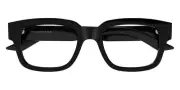 Alexander McQueen AM0454O Eyeglasses Men Black 52mm New 100% Authentic