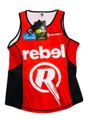Majestic Melbourne Renegades WBBL BNWT Womens Cricket Training Singlet Size 8
