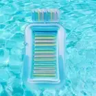 Inflatable Float Chair Water Toy Pool Parties Air Mat Air Bed Swim Pool Row