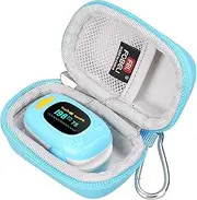 Cards Holder Case for HealthTree Children Fingertip Pulse Oximeter Blood Oxygen Saturation Monitor (Case Only)