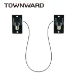 【TOWNWARD 大城科技】狹縫連接線 過窗線 極細同軸電纜線(工程 免鑽孔 無線電視 有線電視 型號:F-3000)