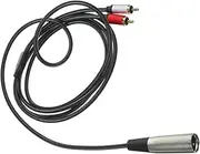 NULYLU to Audio Adapter Cable Microphone Cord for Easy Transfer Durable Portable Audio Transferring Cable with Strong Design