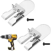 3PCS Belt Hook Clip Kit,Driver Belt Clip Hooks,Easy to Use Tool Clips, Compatible With Various Driver,Fit for Drill Driver and Drywall Screwgun,Compatible with DCF620D2-AR DCF620B DCF630E1 20V MAX XR