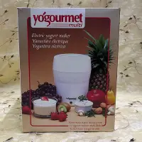 在飛比找Yahoo!奇摩拍賣優惠-庫存二手加拿大製造Yogourmet 多功能電動酸奶機/優格